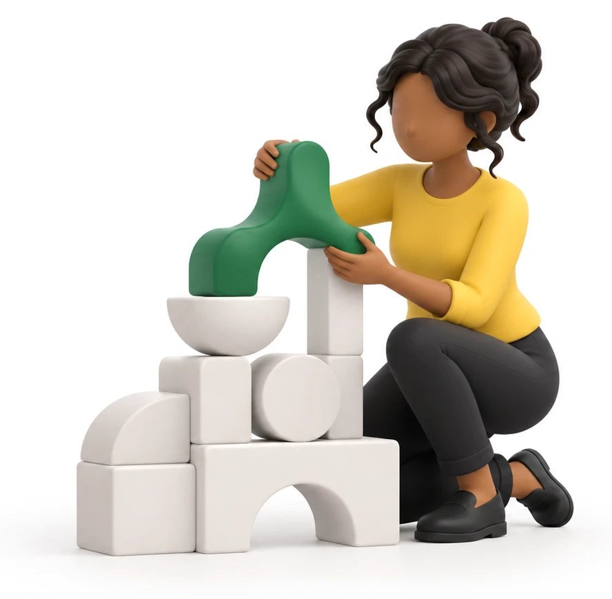 A clay figure illustrating the Plant Team Role