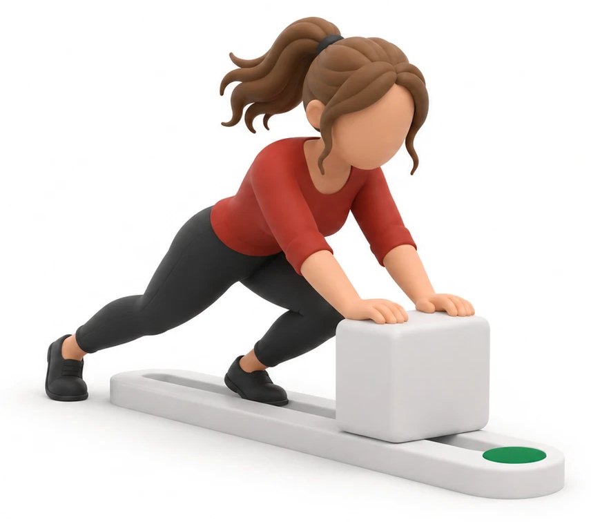 A clay figure illustrating the Shaper Team Role