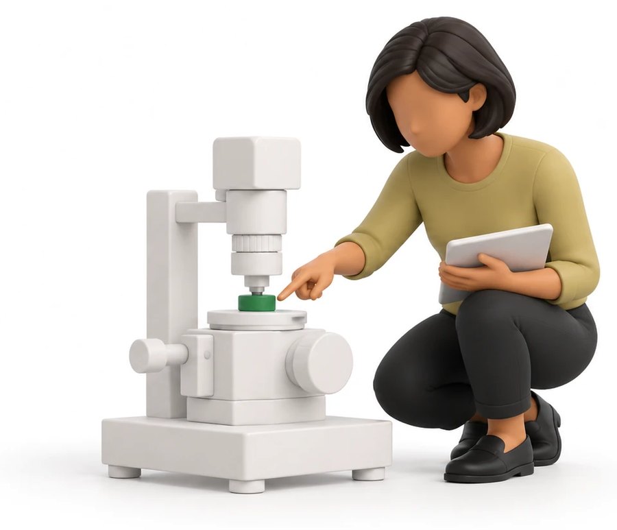 A clay figure illustrating the Specialist Team Role